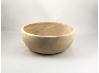 Original Handmade Wood Bowl For Institut Valdôtain De L'Artisanat De Tradition (IVAT) Italy