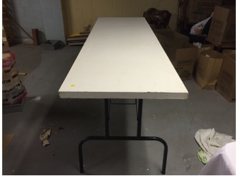Simple White Utility Table