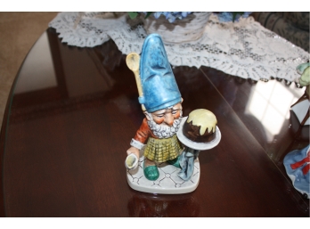Goebel Gnome Figurine Plum Pastry Chef