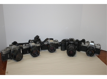 Assorted Minolta 35MM SLR Cameras