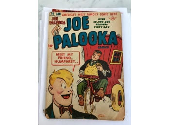 Vintage Comics From The Joe Palooka Series