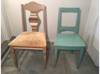 Pair Of Vintage Accent Chairs