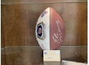 Eli Manning Autographed Commemorative Super Bowl XLII Football With COA