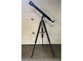 Vintage Abercrombie & Fitch Explorer 400 Astronomical Refractal Telescope