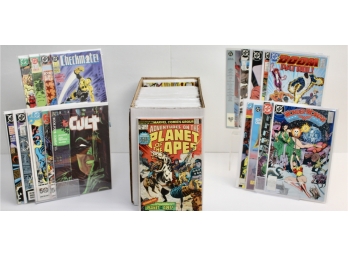 Full Box Of Comic Books - 1st Edition Planet Of The Apes, Wonder Woman, Doom Patrol And More