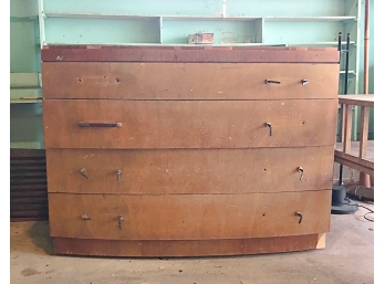 Berkey & Gay Furniture Bow Front Dresser - Restoration Project