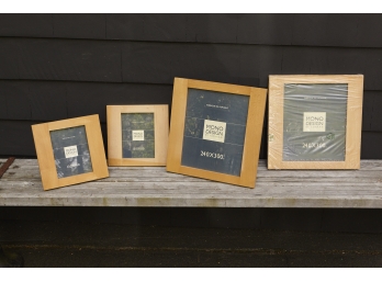 Set Of Four Modern Standing Birch Picture Frames From The Conran Shop In Paris