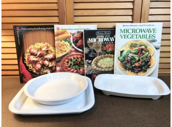 Microwave Plates And Cookbooks