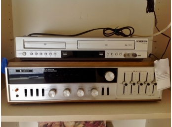 Vintage JVC Nivico Stereo Receiver And More