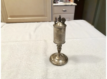 Antique Weighted Sterling Silver Table Lighter