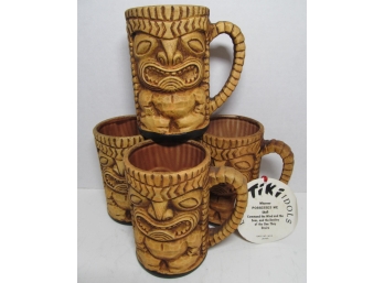 Vintage Lucky Tiki Mugs
