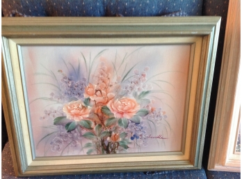 Pastel Floral Oil By Saville