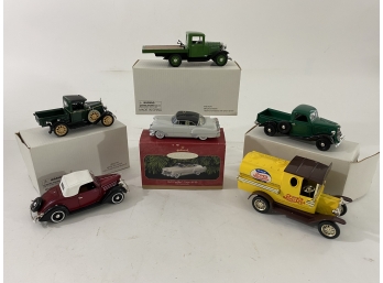Group Of Classic Cars From Various Makers