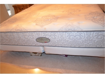 King Mattress And Box Spring With Frame