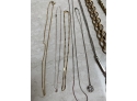 (#201) Sterling 925 Chains (2) Assortment Of Necklaces