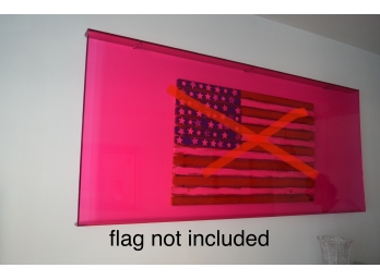 Pink Acrylic / Lucite (NOT FLAG)
