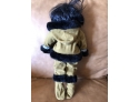 (#149) Collectable Eskimo Doll By Brittany - (porcelain Face, Hands, Feet,)
