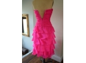 Hot Pink Dress Size 6-8 (no Inside Label)