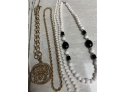 (#201) Sterling 925 Chains (2) Assortment Of Necklaces