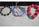 (#208) Assortment Of Costume Bracelets (21)