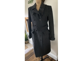 Burberry Lady's Wool Coat Size 12