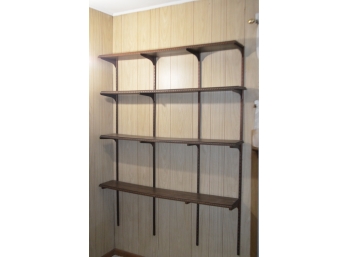 Wall Hanging Book Shelves With Brackets (61'H Brackets)