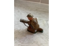 (#95) Vintage Barclay Manoil Lead Metal Military Toy Soldier