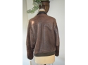 Vintage Mens Pelle Studio Leather Bomber Jack Size Medium - Has Some Ware