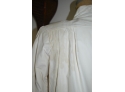 Vintage Women White Leather Jacket Soft Butter By Liz Roberts Robert Elliot Size 4 - Small Stains