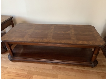 Solid Heavy Wood Rectangle Coffee Table