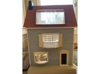 Vintage Fisher Price Doll House  See Pictures Of All The Room Furnished