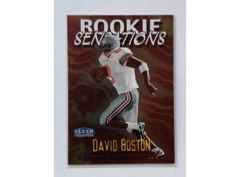1999 Fleer Tradition David Boston Rookie Sensations #3RS Football Trading Card