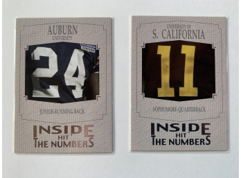 2004 SAGE Hit Inside The Numbers Silver College Football Trading Cards