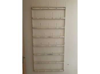 Metal Wall Organizer (great For Display, Utility Room, Etc.).  Hang Coats, Hats, Organize Utility Room