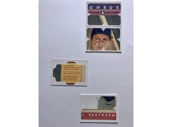 1990 Donruss Hall Of Fame Diamond King Puzzle Pieces-Carl Yastrzemski  Baseball Trading Cards