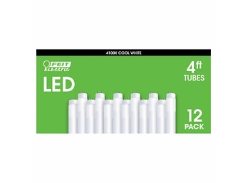 12 Pack LED Fluorescent Bulb Replacements