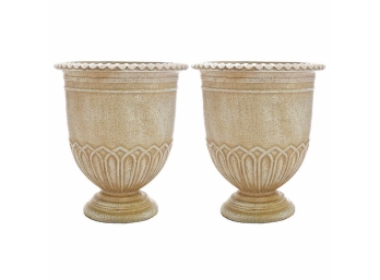 Two Clearwater Urn Planters