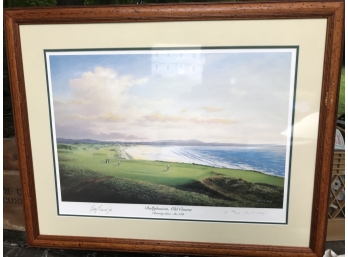 Ballybunion Ireland Golf Course Artwork - Framed, Signed And Numbered