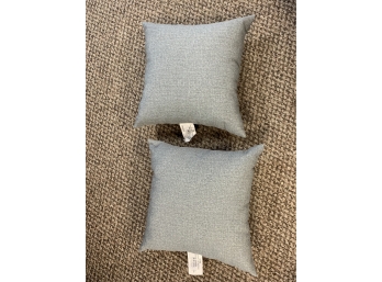Heather Grey Indoor Outdoor Throw Pillow Measure 13x13x5 - New