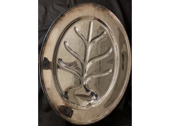 Silver Plate Meat Serving Tray