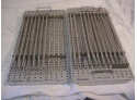 I.M. Flexible Reamer Storage/Sterilization Trays, Top & Bottom Tray, 18 Reamers  (1419)