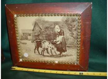 Framed Print, 13'x 11', Damage To Frame  (202)