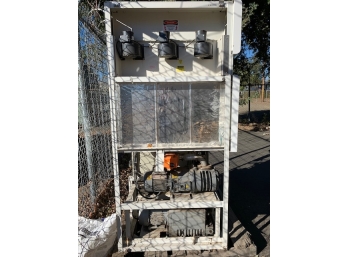 Large 3 Phase Fluid Deegassing (?)  Pumping Apparatus    (159)