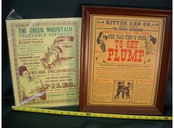2 Reproduction Advertisements  (255)