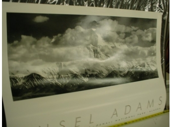 Ansel Adams Poster, 3'x 2', Mt. McKinley, Alaska  (249)
