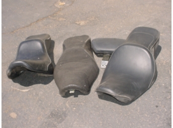 3 Motorcycle Seats, Headrest  (255)