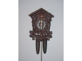 Weight Driven Cuckoo Clock  (132)