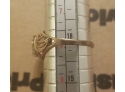 14k Filigree Ring Rose Gold 5ct Genuine Aquamarine