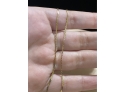 14k Vintage 15 Serpentine Necklace