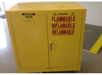Justrite Flammable Liquid Storage Cabinet